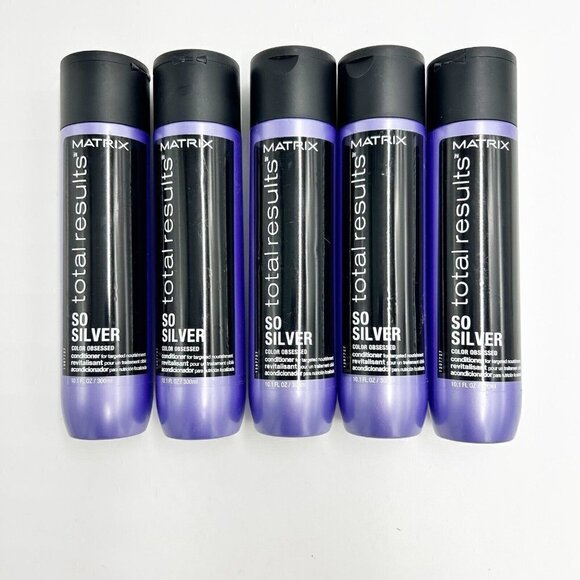 5 Matrix Total Results SO SILVER COLOR OBSESSED CONDITIONER 10.1 oz Each - Picture 1 of 2